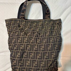 Fendi Brown Tote Bag